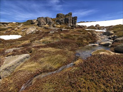 Granite Tor and Stream - Rams Head Range - NSW SQ (PBH4 00 10808)